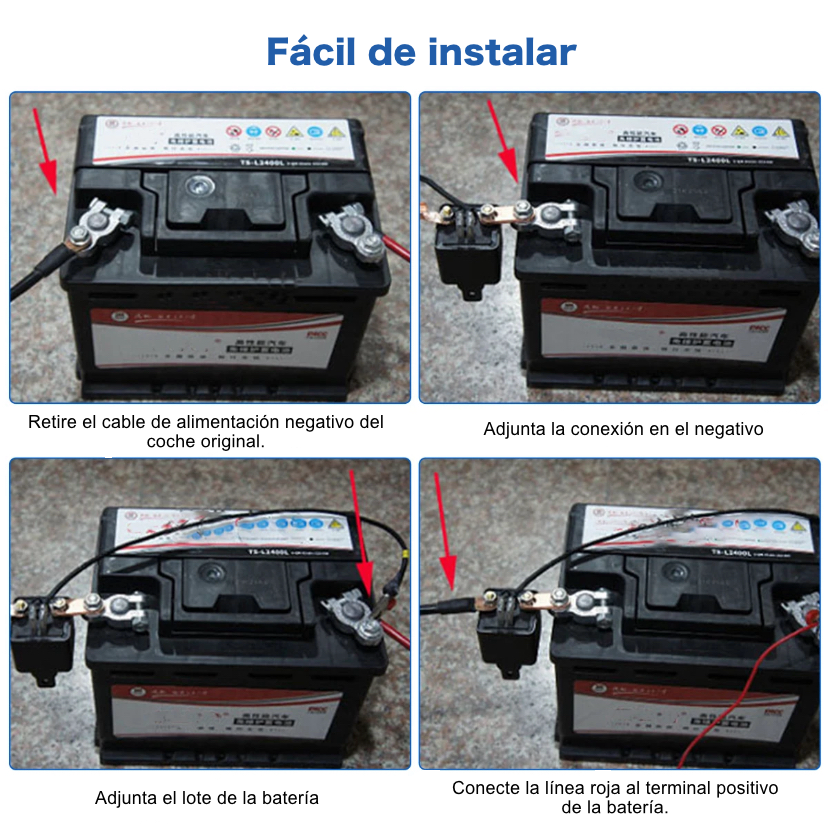 CONTROL  ANTIROBO!!DESCONECCION BATERIA a largo alcance 12V 200A  LLEGAR E INSTALAR