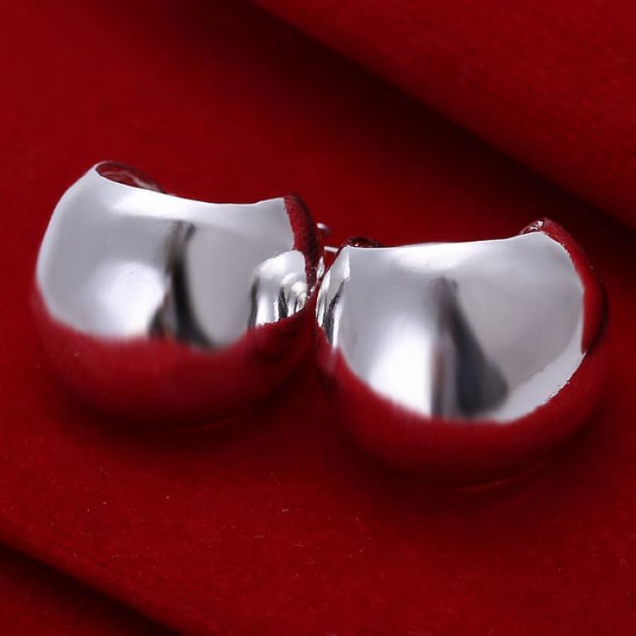 elegantes aros 925 plata sterling silver earrings