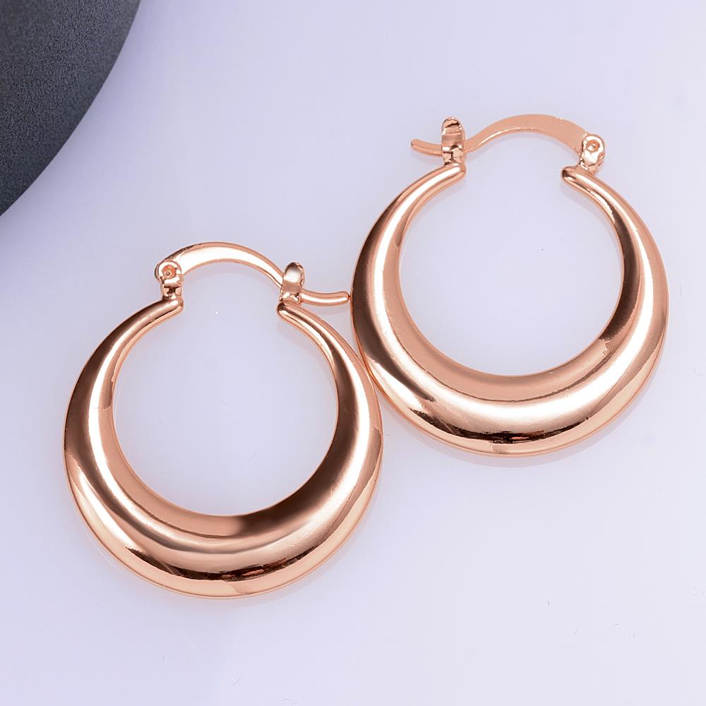 3cm 925 Sterling silver Earrings 18K gold color for women lady wedding beautiful lovely cute Jewelry nice party noble