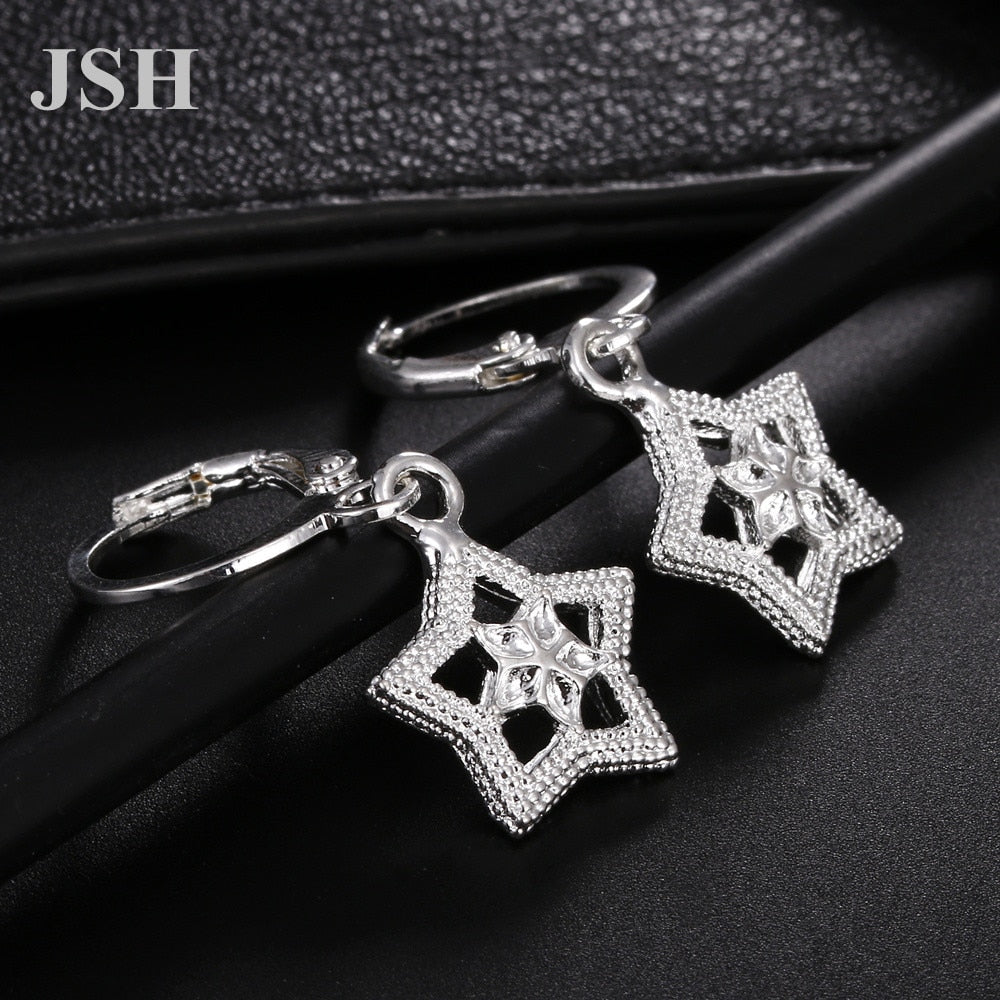 Estrellitas  aros  925 plata  Sterling