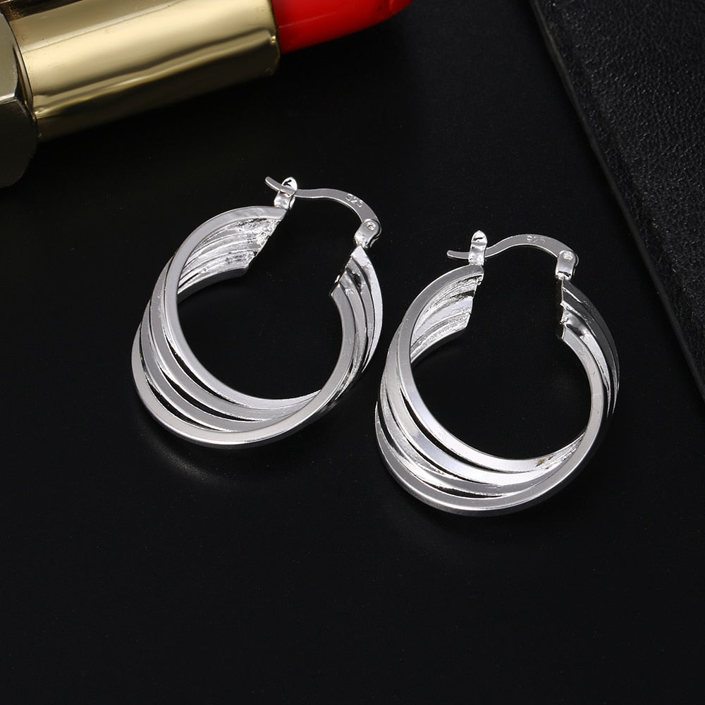 aros CUTE  925 plata Sterling