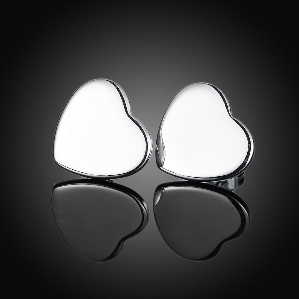 925  plata Sterling silver heart romantic