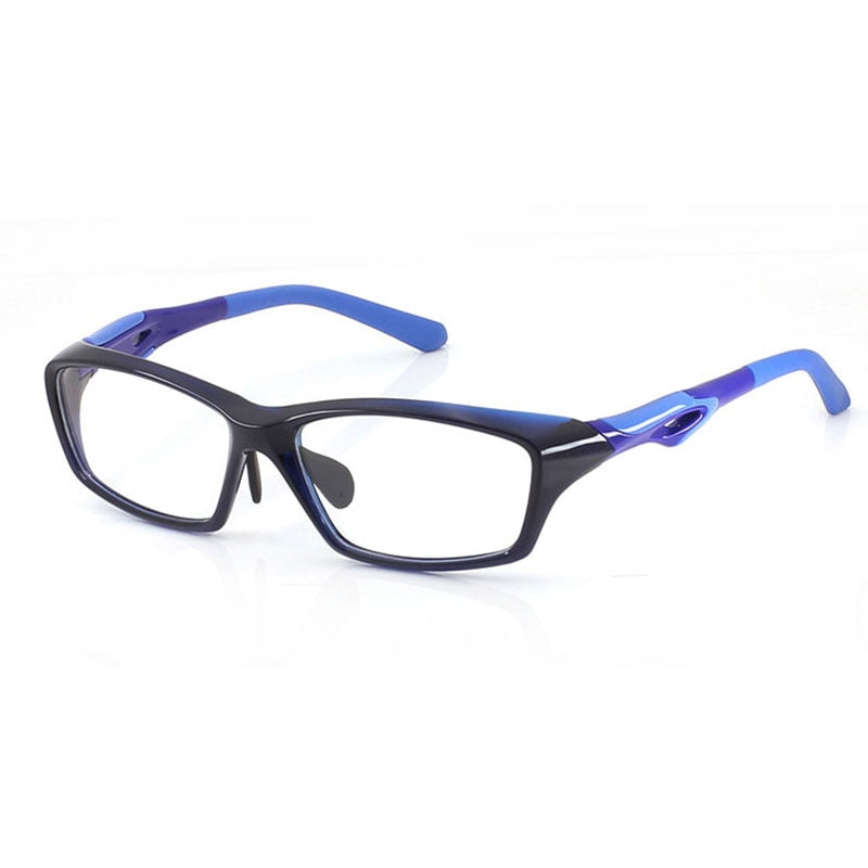 TR90, montura de gafas para hombre, monturas completas, gafas de moda para deportes, gafas para miopía, diseño antideslizante ultraligero(Agregar tipo cristal al carro)