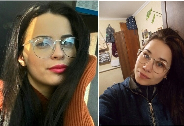 El nuevo estilo clásico montura de gafas para mujer, gafas ópticas, gafas de ordenador. (Agregar tipo cristal al carro)