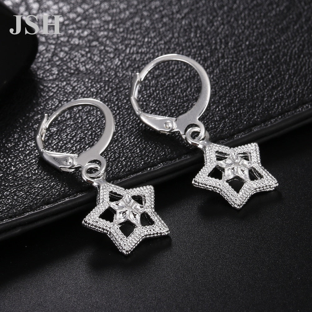 Estrellitas  aros  925 plata  Sterling