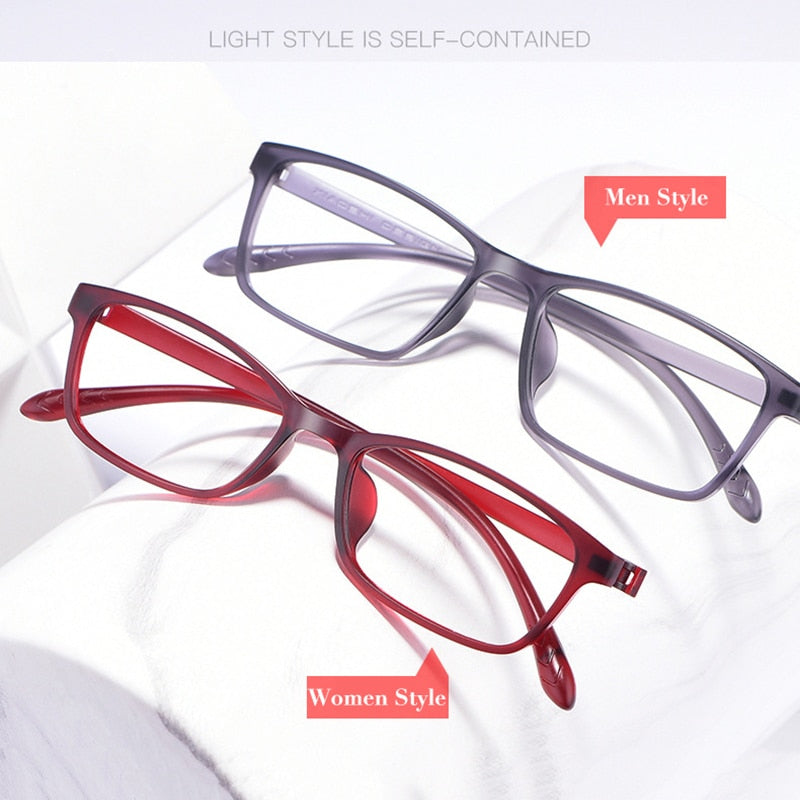 TR-90 Lentes completos para hombres y mujeres 4 Estilos Colores opcionales Flexible Prescripción(INCLUYE CRISTAL a $1 oferta GRADUADO miopía/hipermetropía/presbicia)