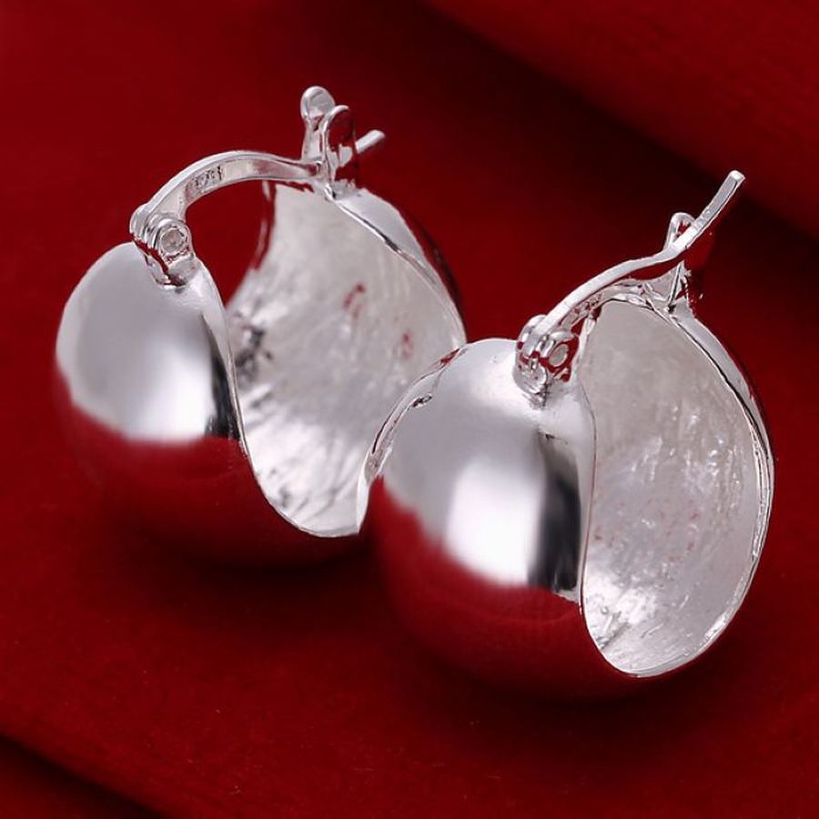 elegantes aros 925 plata sterling silver earrings