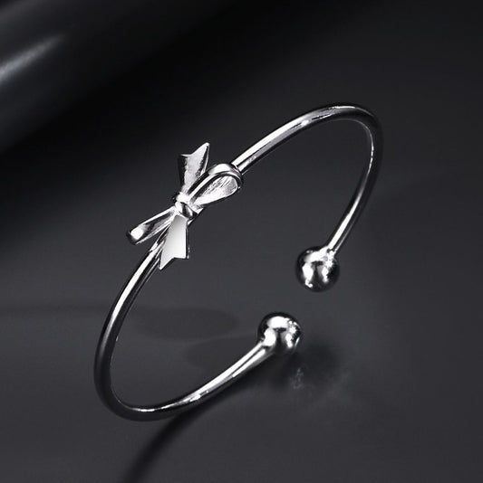 925  plata Sterling bella mujer  brazalete