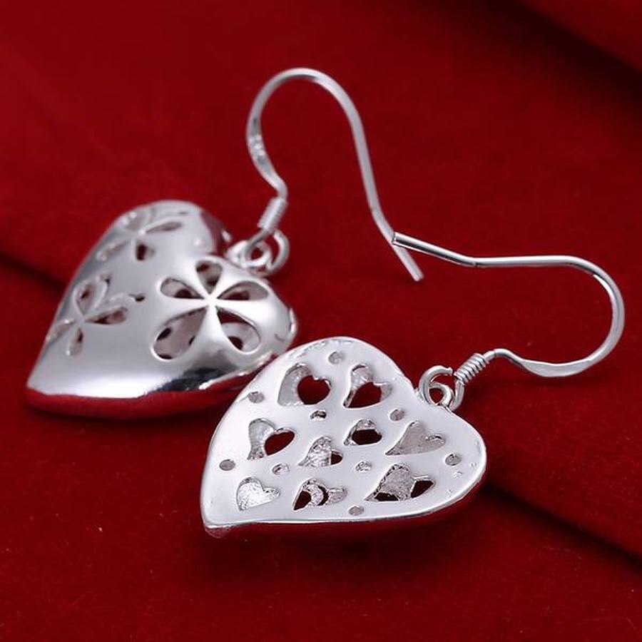 925 plata Sterling corazón Valentine