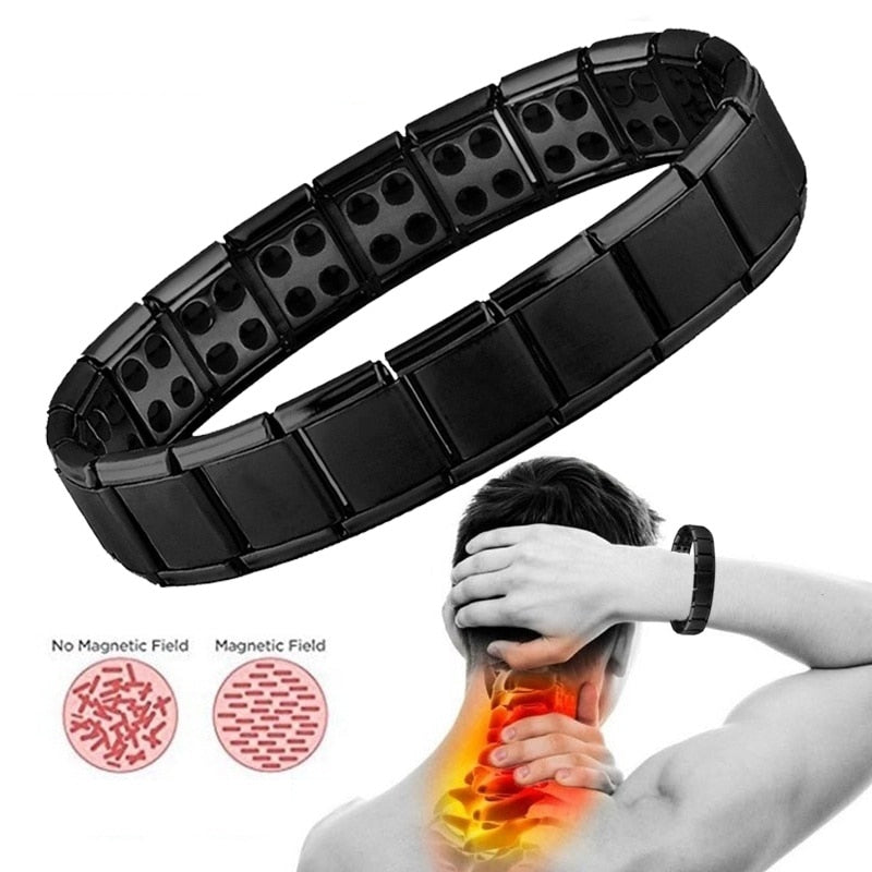 BRAZALETE BIOMAGNÉTICO levanta Ego masculino y Relajación corporal, no mas estres