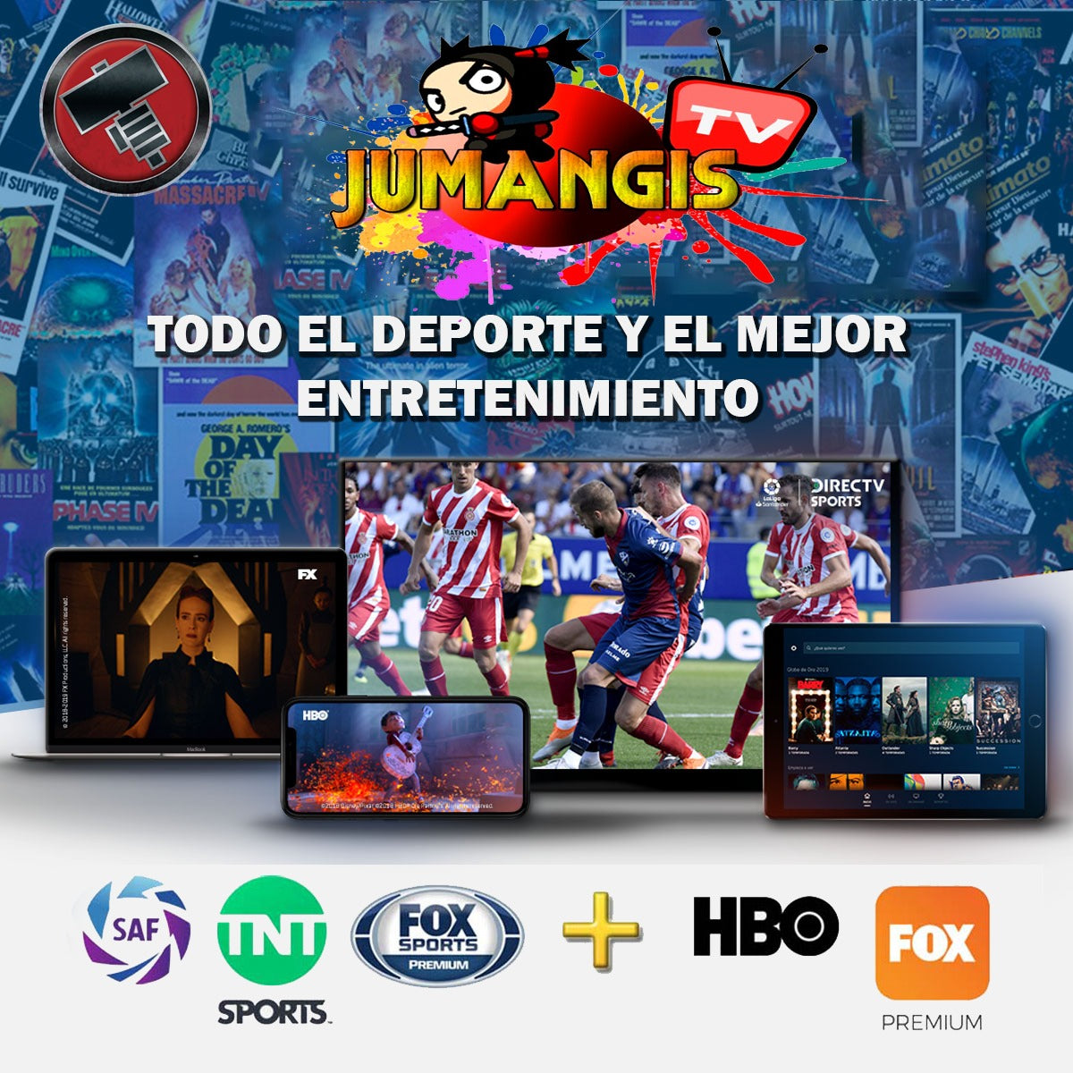 TELEVISION DIGITAL PREMIUM para Smartv -celulares-notebook-tvbox