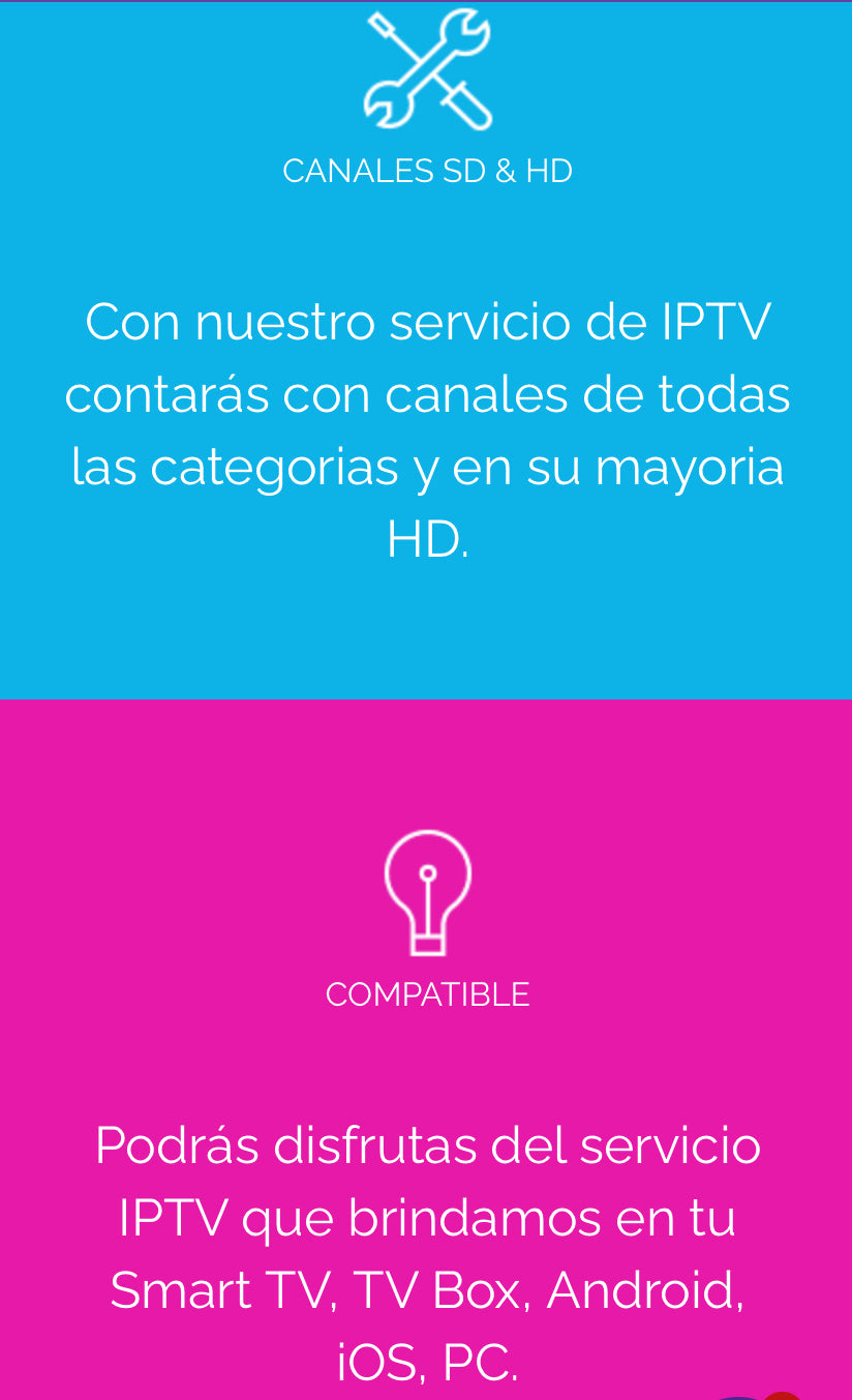 TELEVISION DIGITAL PREMIUM para Smartv -celulares-notebook-tvbox