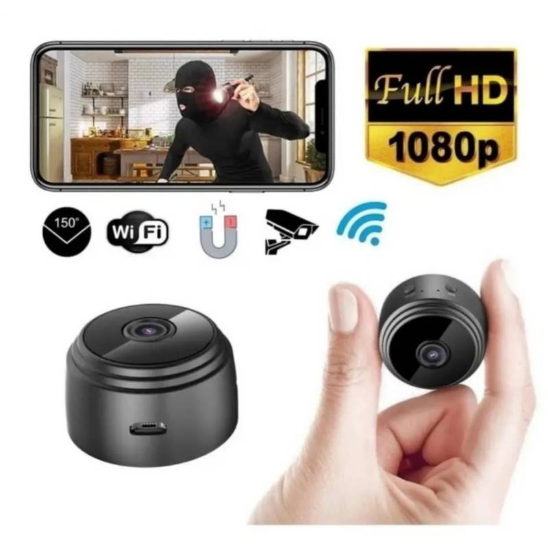 Mini Cámara Seguridad Hogar para Celular  Security Protección Detection 1080p